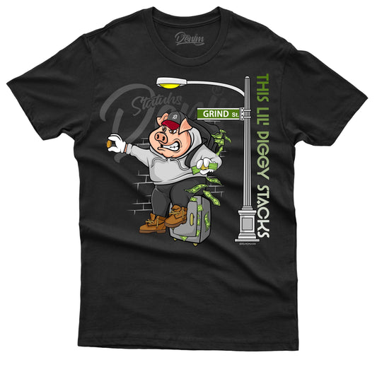 THIS LITTLE PIGGY STACKS TEE