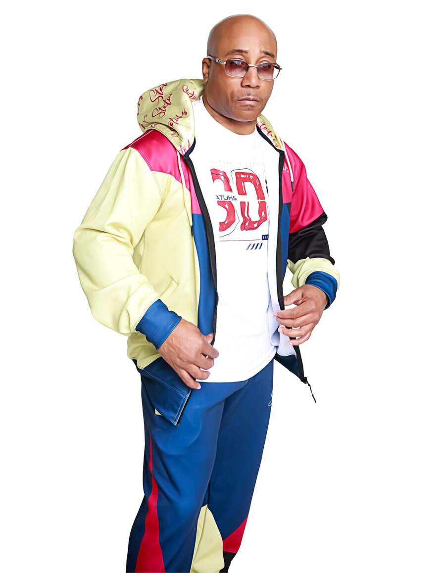 STATUHS ABSTRACT HUSTLER 2PC JOGGER SET