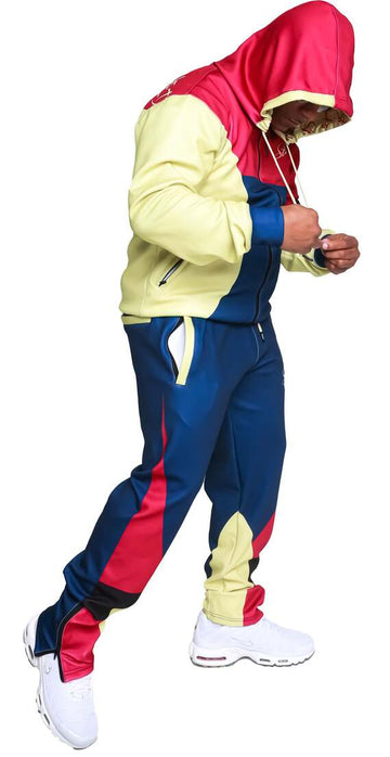STATUHS ABSTRACT HUSTLER 2PC JOGGER SET