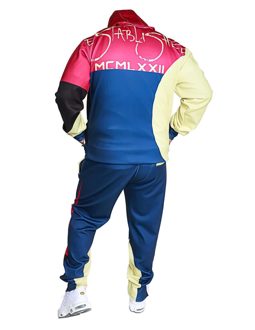 STATUHS ABSTRACT HUSTLER 2PC JOGGER SET