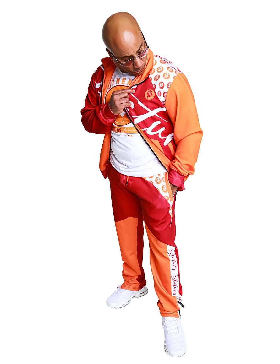 STATUHS SOMETHING CITRUS 2pc TRACK SUIT